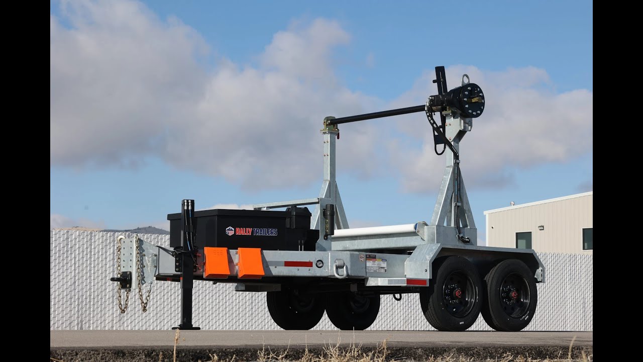 Single Turret Reel Trailer