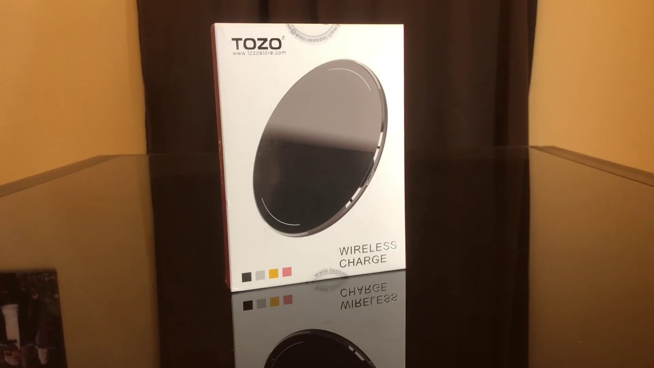 REVIEW  TOZO for iPhone X Wireless Charger   CLEAN Wireless charger    