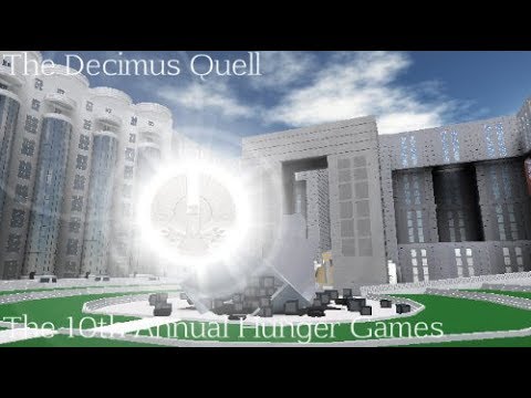 The 10th Roblox Hunger Games The Decimus Quell Youtube - roblox hunger games catching fire arrow to the nee and a