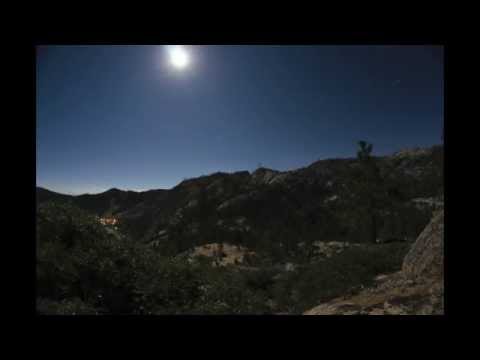 Squaw Valley, USA Lunar Eclipse 10/8/2014 Timelapse