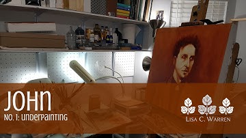 John | Paintings 2017 | Lisa C. Warren | 24x24 Oil on Canvas