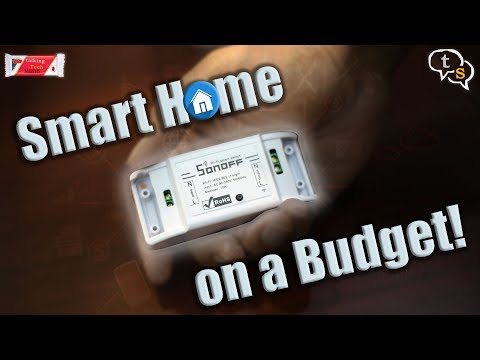 Smart Home tech on a Budget - Sonoff WiFi Switch Smart Home tech on a Budget - Sonoff WiFi Switch