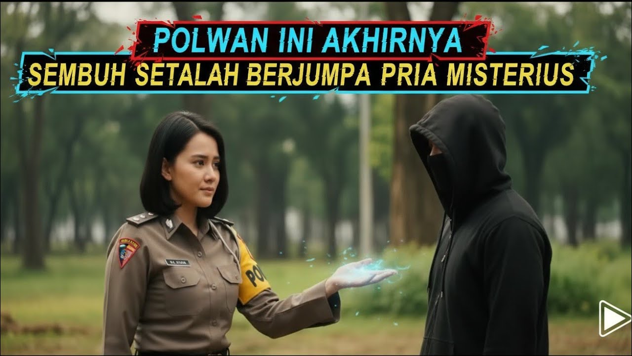 Polwan ini akhirnya sembuh setelah bertemu dengan pria lusuh dari kampung