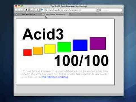 Webkit Passes Acid3
