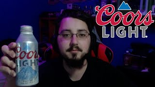 Coors Light Review | Is It Better Than Bud Light?🤔🍺