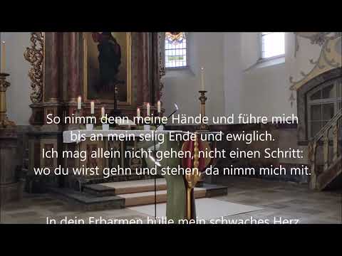 So nimm denn meine Hände, EG 376 (mit Text)