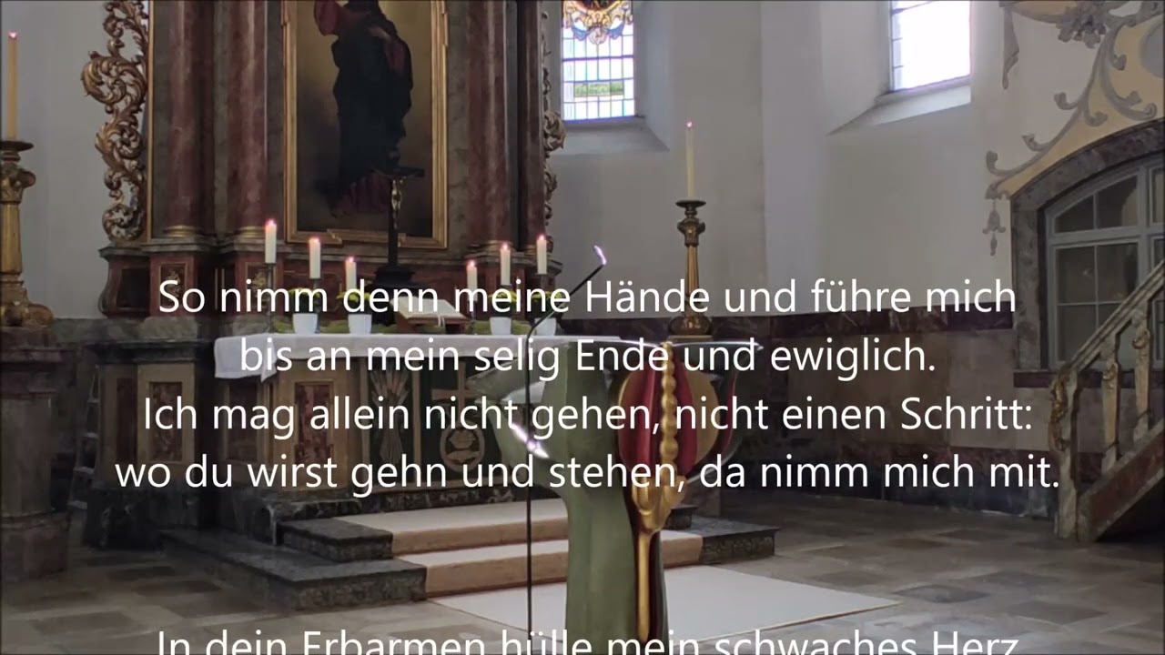 So nimm denn meine Hände, EG 376 (mit Text)