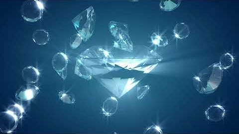 Diamonds Falling | Motion Background Animation HD | No Copyright Videos.