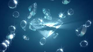 Diamonds Falling | Motion Background Animation HD | No Copyright Videos. screenshot 1