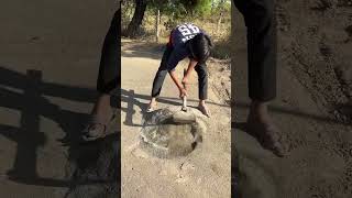 Road repair day 75/100 #roadawareness #roadsafety