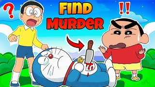 Shinchan & Nobita Find Who Kill Doraemon ?? 😱😱 | Shinchan And Nobita Game | Funny Game | screenshot 4