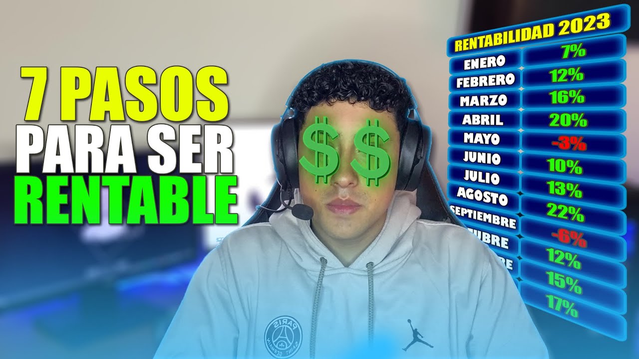 Ser Rentable 7 Pasos CLAVE Para Ser RENTABLE Haciendo TRADING En El Año 2023 - YouTube