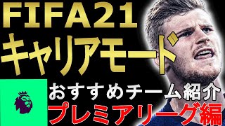 Fifa21 キャリアモード 発売直前 監督キャリアモードの おすすめチーム を紹介 プレミアリーグ編 Youtube