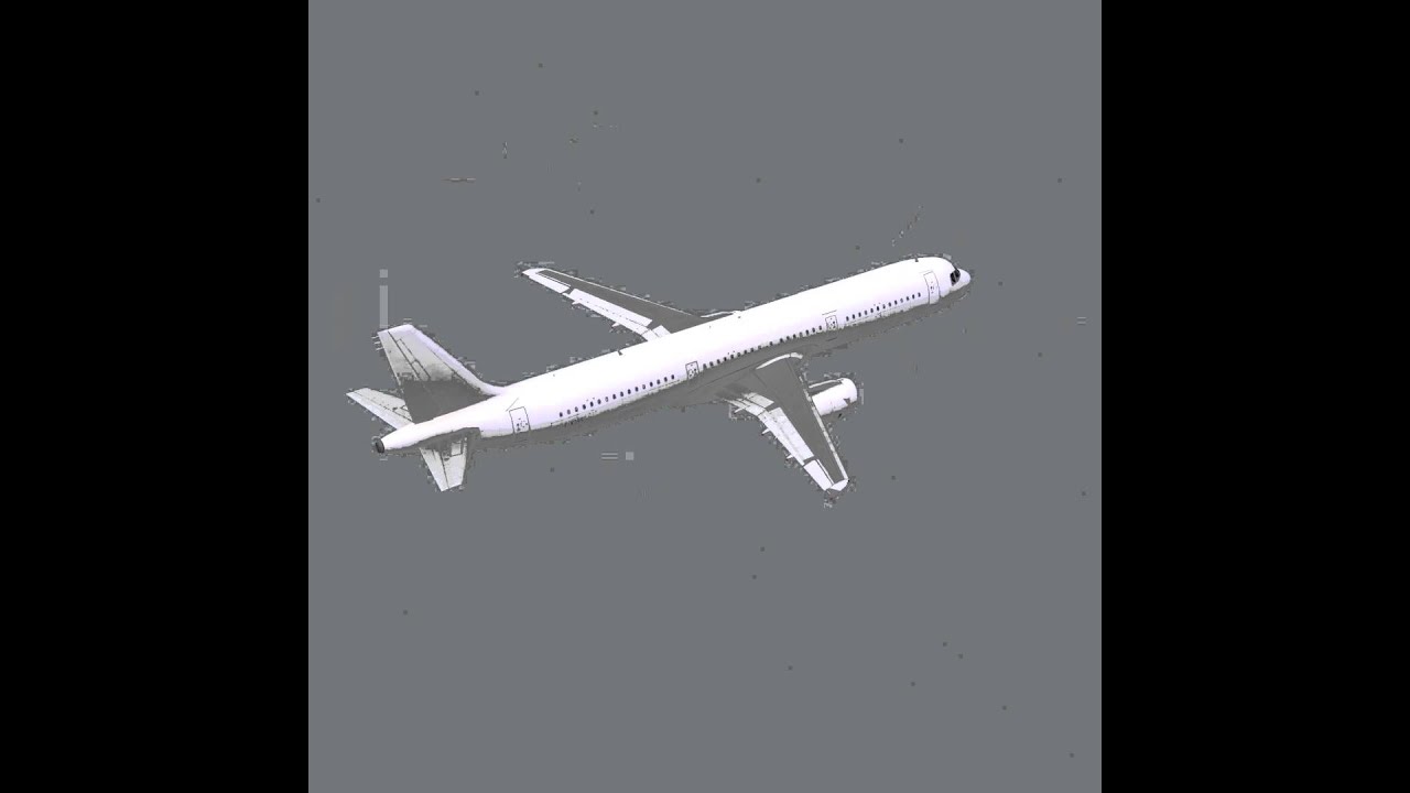 Airbus A321 Airliner 3D model from CGTrader.com