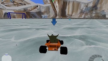 Showing the puck-bug in SuperTuxKart