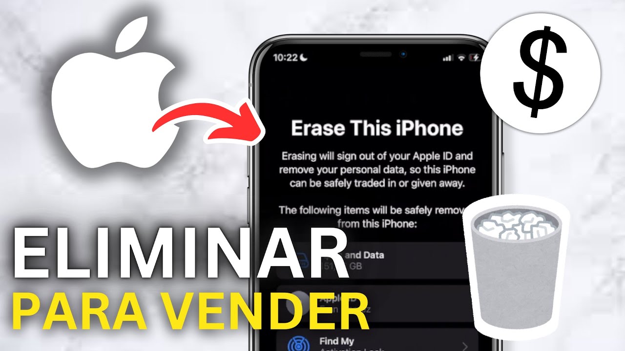 Cómo Eliminar Todos Los Datos De Un iPhone Para Venderlo - Tutorial ...