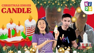Kids Church Online Christmas Emojis Candle