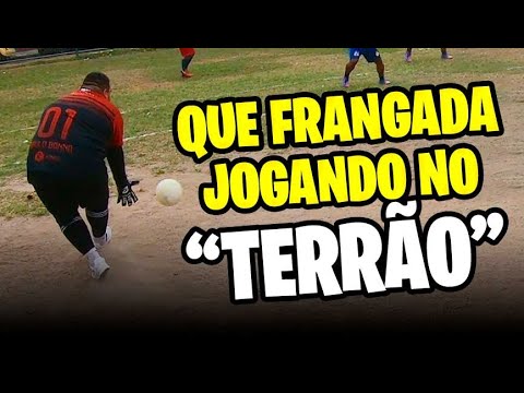 JOGUEI NO TERRÃO EM CAMPO DE 11 [QUE FRANGAÇO] - SAULO BONNO