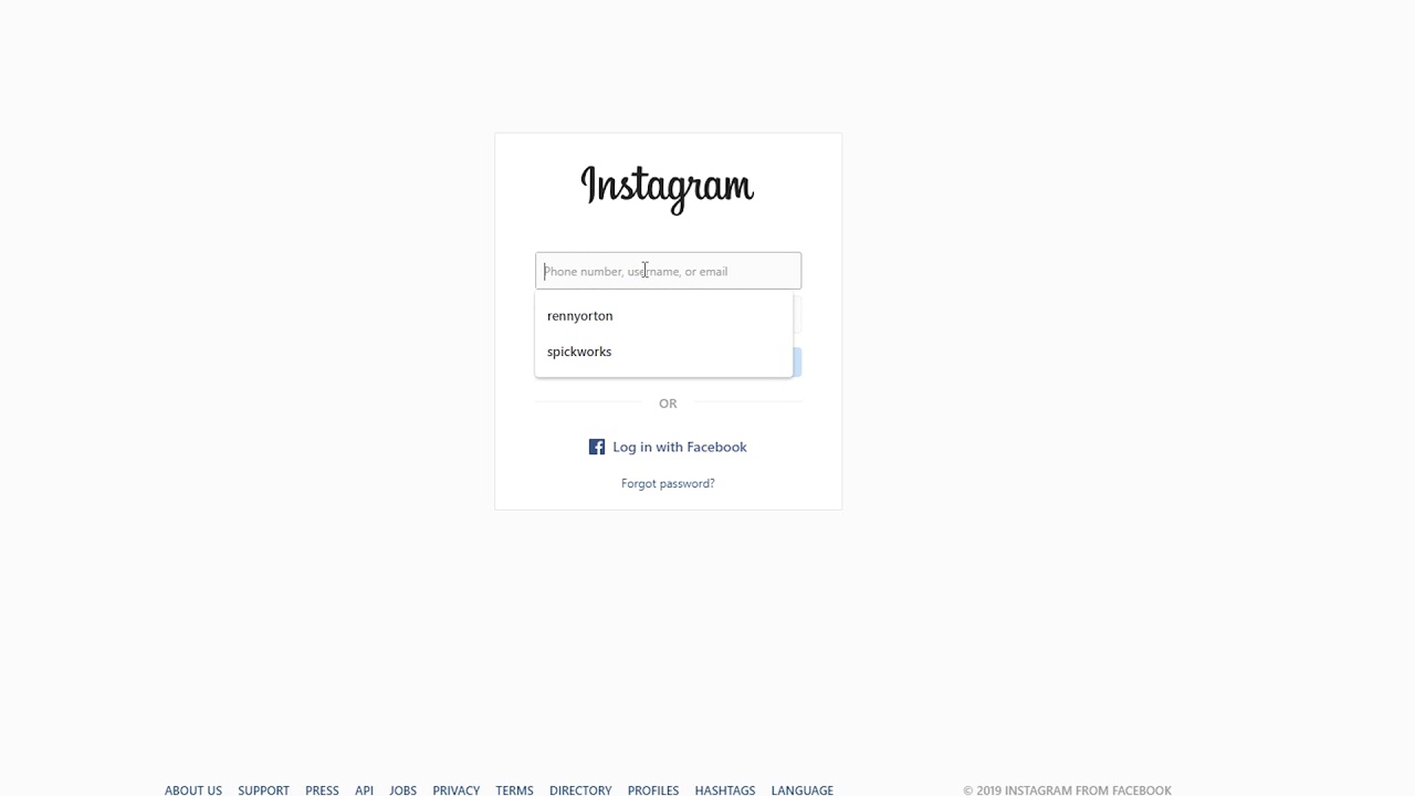 Creating instagram account with analysis report youtube