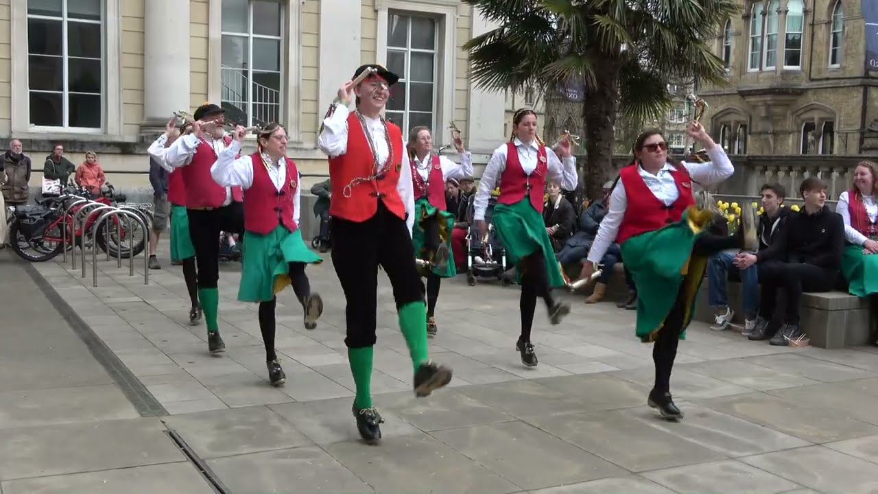Old Speckled Hen North West Morris dance " Deane Memorial" at Folk Weekend Oxford 2023