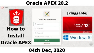 How to Install Oracle APEX 20.2 | DB 12c [Pluggable] | ORDS 20.3