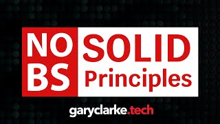 No BS SOLID Principles: Single Responsibility Principle