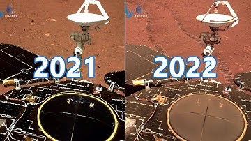 China releases new images of Mars and Zhurong rover | 中国发布火星和祝融探测器的新照片