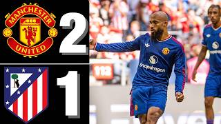 Manchester United vs Atlético Madrid Extended Highlights/All Goals}Resumen del Manchester United hoy