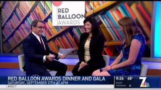 Angie Lasagna and Emily Moberly Discuss Red Balloon Awards on NBC7