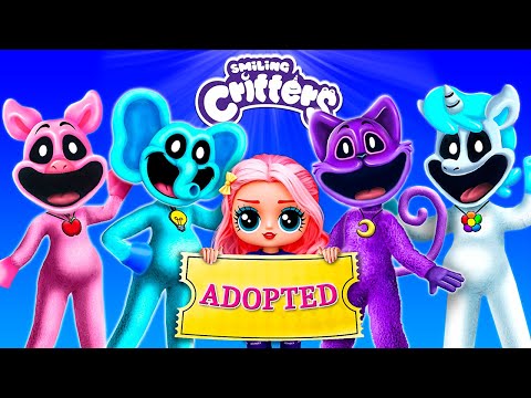 Меня удочерили Smiling Critters / 32 идеи для кукол ЛОЛ