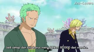 Luffy Vs 50.000 manusia ikan-Fishman Island #Cool