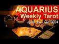 Aquarius weekly tarot reading an important invitation is extended aquarius june 3rd to 9th 2024