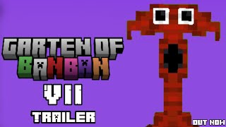 Garten Of Banban 7 Minecraft - Official Trailer