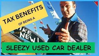 My favorite tax savings as a used car dealer! Expenses I don't take home!