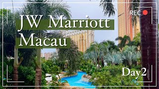 JW Marriott Macau Galaxy Pool is Amazing! #MarriottBonvoy #Titanium