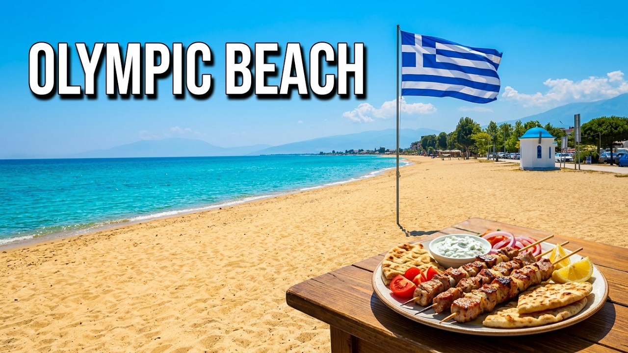 Olympic Beach, Grecia: Plajă/Prețuri/Mâncare (experiența noastră pe scurt)