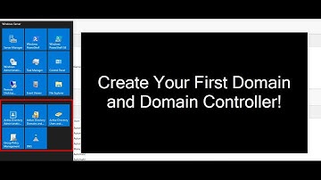 How To Create a Domain and Promote a Domain Controller