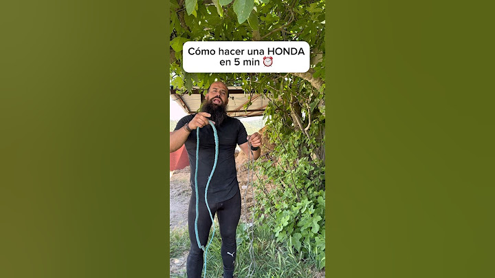 Cómo hacer una HONDA en 5 min ⏰