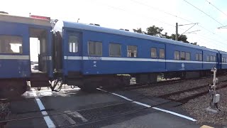 3231次區間車與554次莒光號通過斗南鎮部前寮平交道 20200415