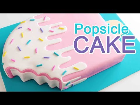 GIANT POPSICLE CAKE! ❤