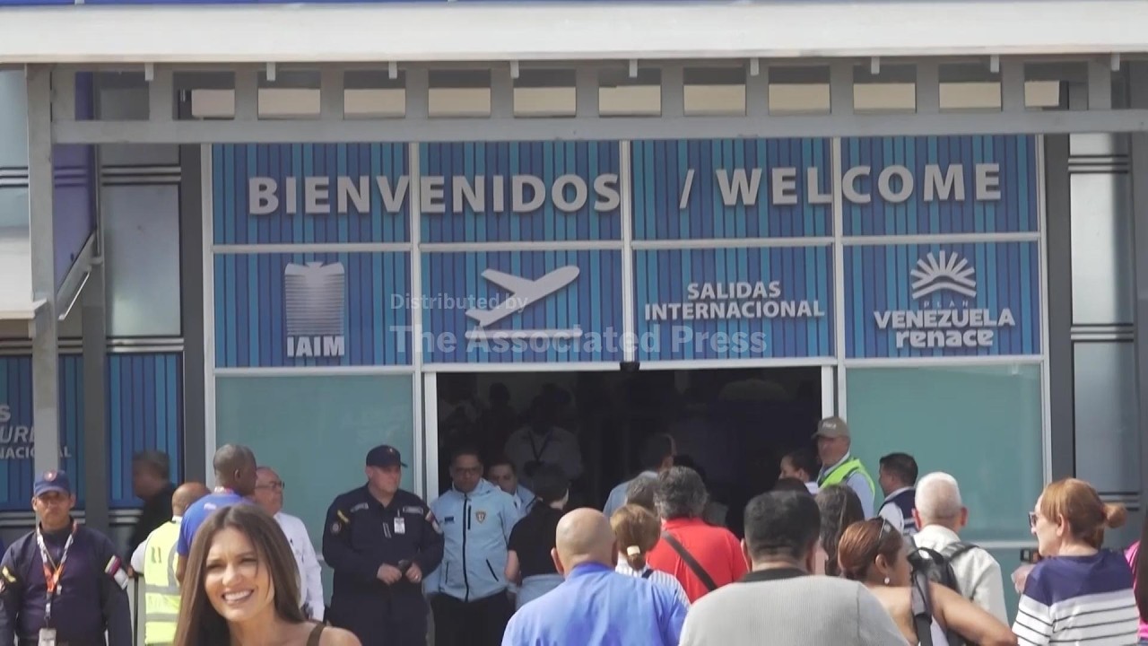 Venezuela’s main airport partially resumes commercial flights after deadly earthquakes