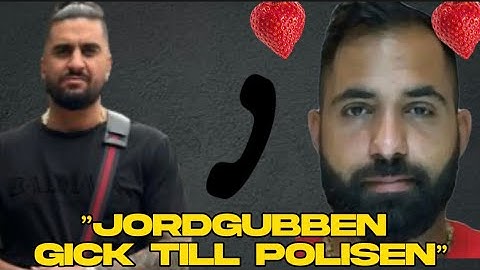 JORDGUBBENS NÄRMASTE ERKÄNNER ATT JORDGUBBEN SAMMARTBETADE MED POLISEN