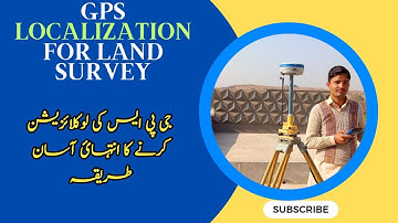 GPS localization for land survey | GPS ke localization kase krien #GNSS #RTK