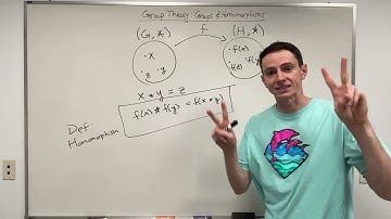 Group Theory: Lecture 3/30 - Homomorphisms