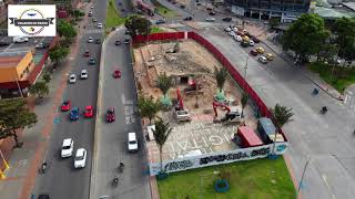 VOLANDO EN DRONE 4K - EL METRO DE BOGOTA N° 1