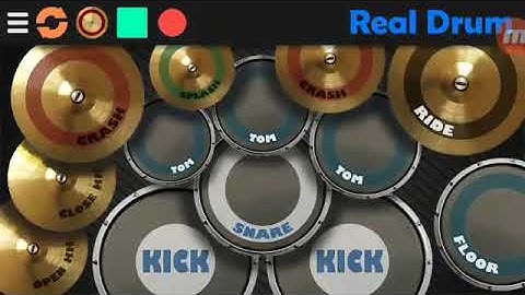 Bendera-cokelat band(real drum cover)