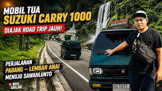 Mobil Tua Suzuki Carry 1000 Diajak Road Trip Jauh! Perjalanan Padang – Lembah Anai Menuju Sawahlunto