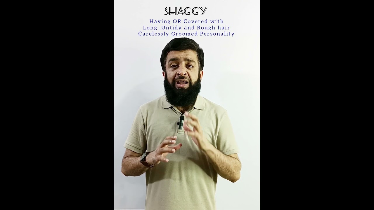 Shaggy | English Words #englishwords #shaggy