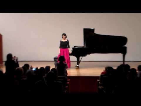 Leticia Gómez-Tagle plays: Danzón n. 2 by Arturo Márquez.