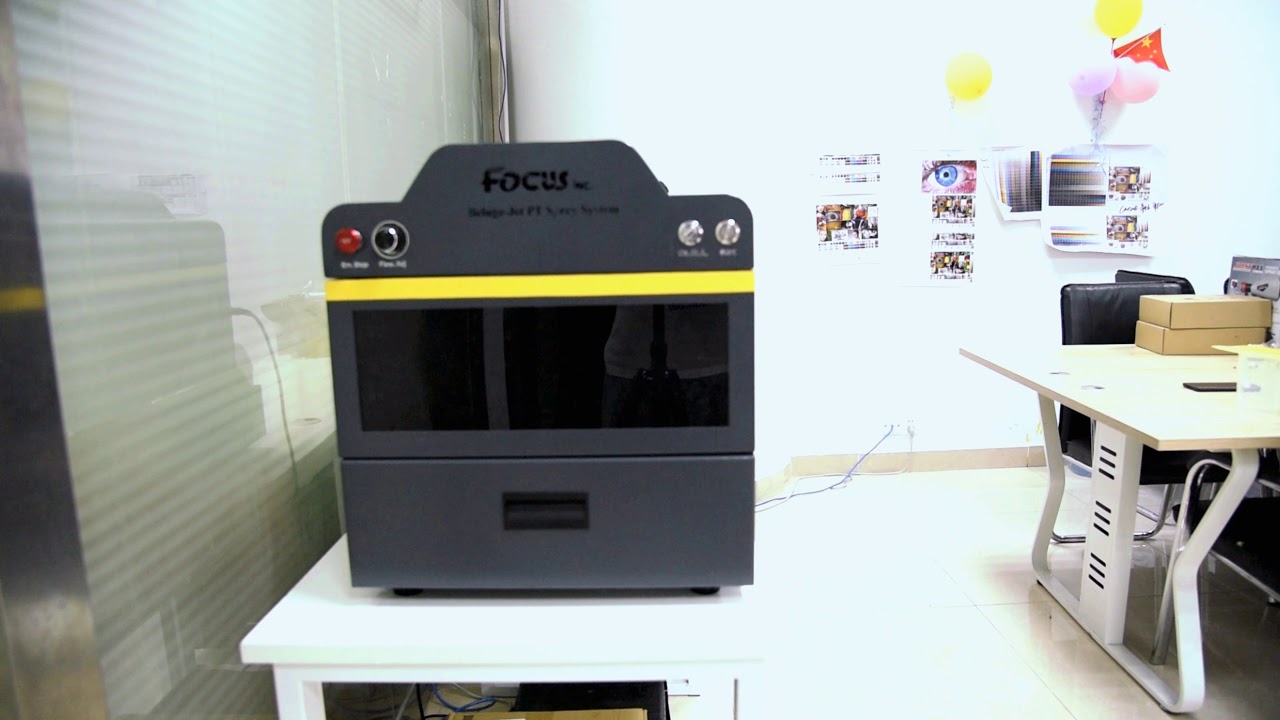 Focus Beluga Jet DTG pre treatment machine online tutorial video HD